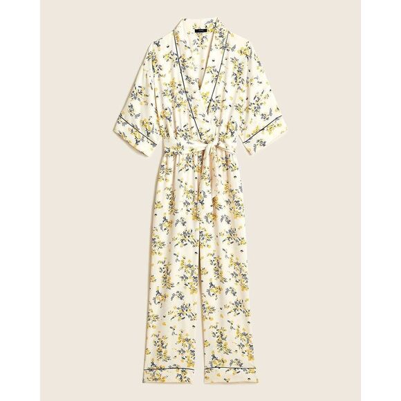 J.Crew Other - J.Crew Easy-luxe eco jumpsuit in budding floral